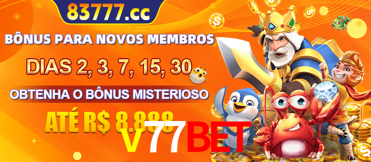 Anúncio dos benefícios para Membro VIP Sênior na plataforma v77bet, incluindo bônus promocionais, semanais e mensais, ilustrado com o personagem Fortune Tiger.